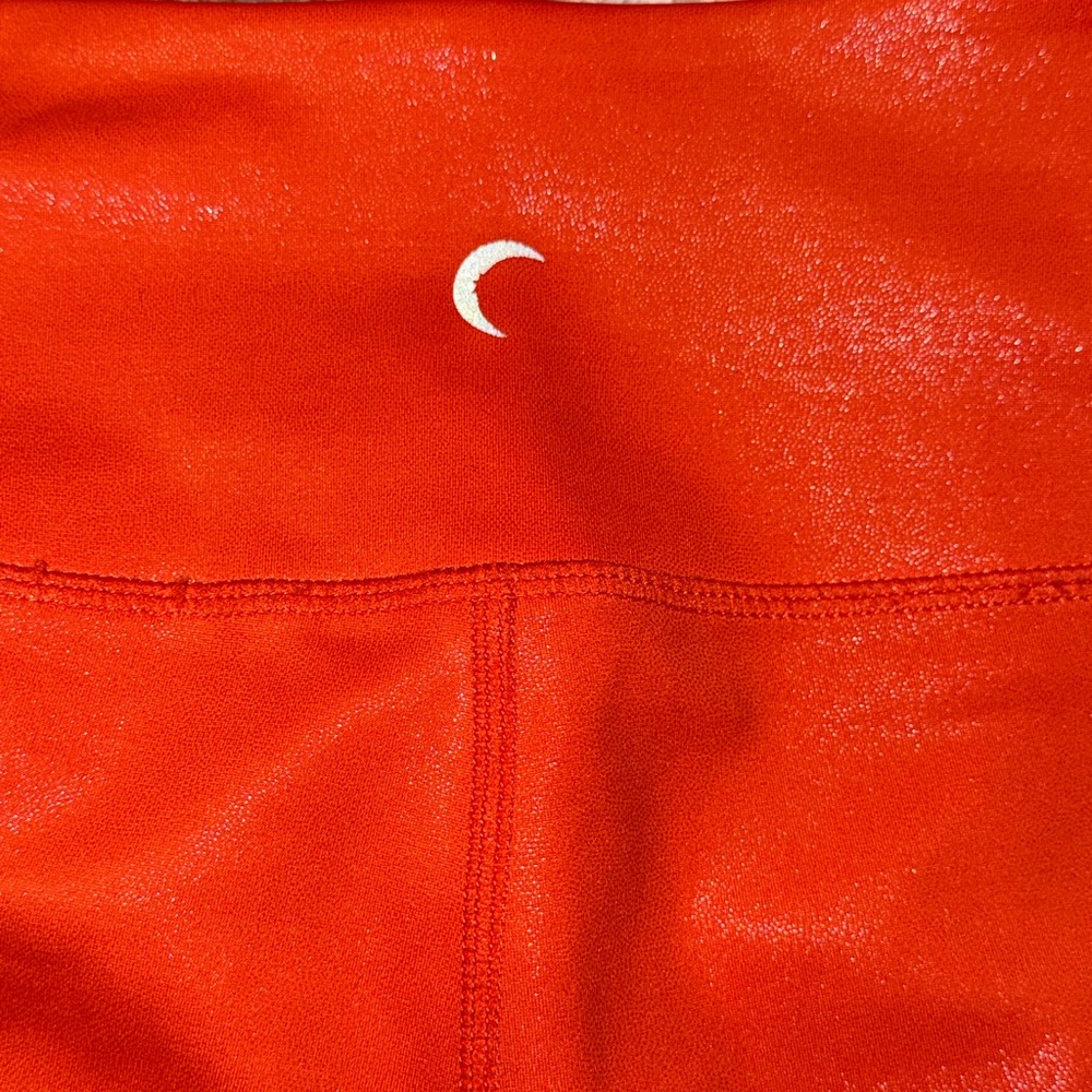 ZYIA Active Bold Orange Leggings - Picture 3 of 6